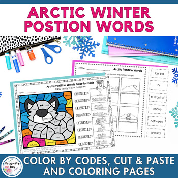 Preview of Arctic Winter Preposition or Position Words