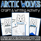 Arctic Wolf Winter Craft, Arctic Animal Research Writing P