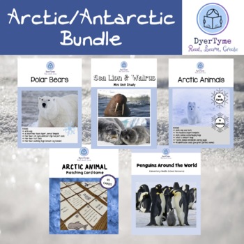 Preview of Arctic and Antarctic Animal Bundle