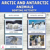 Arctic and Antarctic Polar Animals Montessori Activity - A