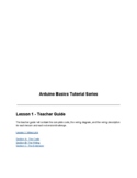 Arduino Basics - Lesson 01 Teacher Guide