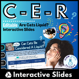 Are Cats Liquid | Fun CER Lesson | Editable Interactive Le