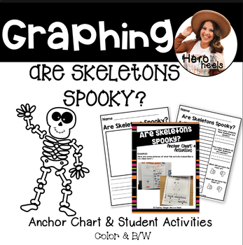 Preview of Are Skeletons Spooky Graphing and Activities