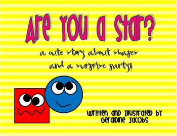 Preview of Are You A Star? - A Story About Shapes and a Surprise Party
