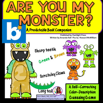 Preview of Are You My Monster Halloween Book Companion BOOM Cards