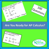 Are You Ready for Calculus AP?