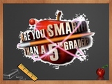 Are You Smarter Than a 5th Grader Game Template