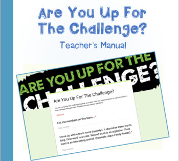 Preview of Are You Up For The Challenge? Google Form Rational Numbers Word Problems 7.NS.3