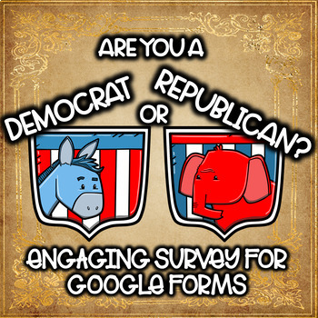 Preview of Are You a Democrat or Republican? Political Survey for Google Forms