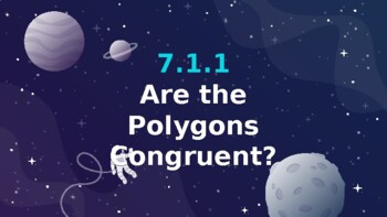 Preview of Are the Polygons Congruent Presentation