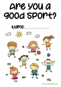 Preview of Are you a Good Sport? (Social Skills Booklet)