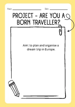 Preview of Are you a born traveller?