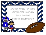 Are you ready for some football multiplication!