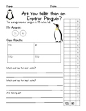 Are you taller than an Emperor Penguin? Measurement, Graph