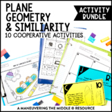 Area, Circumference, and Scale Drawings Activity Bundle