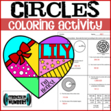 Area Circumference Circles Personalized Valentine's Day He