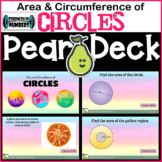 Area & Circumference of Circles Digital Activity for Pear 