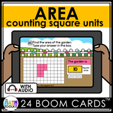 Area-Counting Square Units SPRING BOOM CARDS™️
