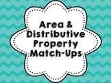 Area & Distributive Property Match-Ups
