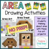 Area Drawing Activities | Digital or Print | NO Prep Math 