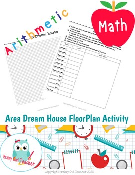 Preview of Area Dream House Floor Plan Digital Activity