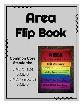 Preview of Area Flip Book