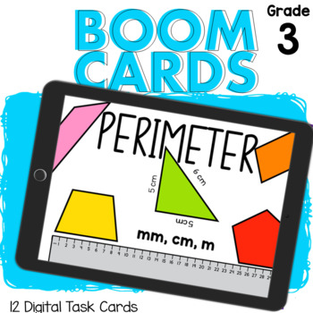 Preview of Find the Perimeter in cm and m standard units [Grade 3] [Grade 4]