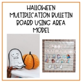 Area Model Halloween Bulletin Board