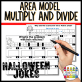 Area Model Multiplication and Division Worksheets | Fall H