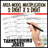 Area Model and Partial Product Multiplication Thanksgiving