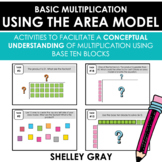 Area Model for Basic Multiplication Facts | Using Base Ten Blocks