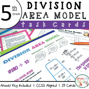 area models for division