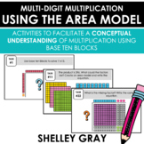 Area Model for Multi-Digit Multiplication | Using Base Ten Blocks