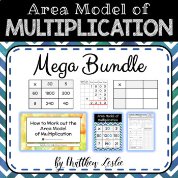 Preview of Area Model of Multiplication Mega Bundle