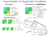 Area Models for Quadratic Functions Perfect Squares