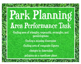 Area: Park Planning Geometry Performance Task -Real World 
