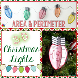 Area & Perimeter 3D Christmas Lights