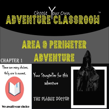 Preview of Area & Perimeter Ch1 | The Adventure Classroom
