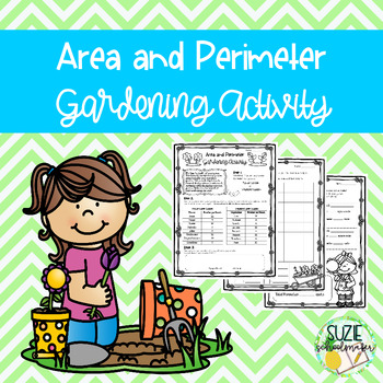 Preview of Area & Perimeter Gardening Activity