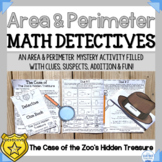 Area & Perimeter Math Activity | Math Detectives| Area & P