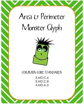 Preview of Area & Perimeter Monster Glyph