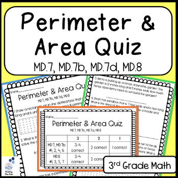 Preview of Area & Perimeter Quiz