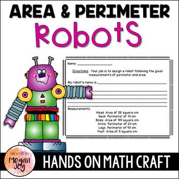 Preview of Area & Perimeter Robots