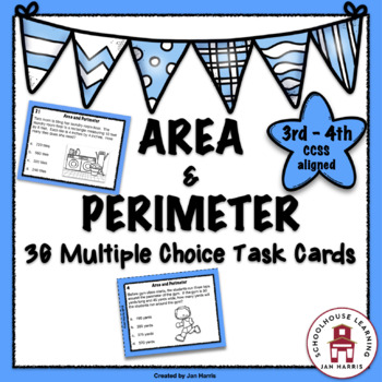 Preview of Area & Perimeter Task Cards