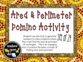 Area & Perimeter Task Cards - Domino Activity Set of 24