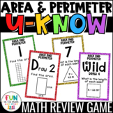 Area and Perimeter Game | U-Know Math Review Game