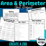 Area & Perimeter Unit Project | Create a Zoo Unit Project 