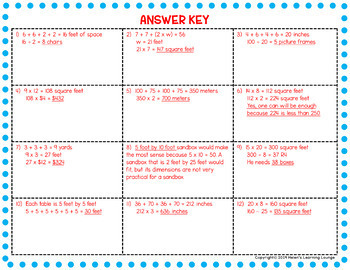 Practice Problems: Rectangular Shapes