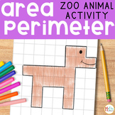 Area & Perimeter 3rd Grade Math Review Craft | Create an A