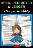 Area, Perimeter and Length – 70+ printables